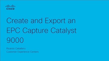 How to Create and Export an EPC Capture | Cisco Embedded Packet Capture (EPC) Tutorial
