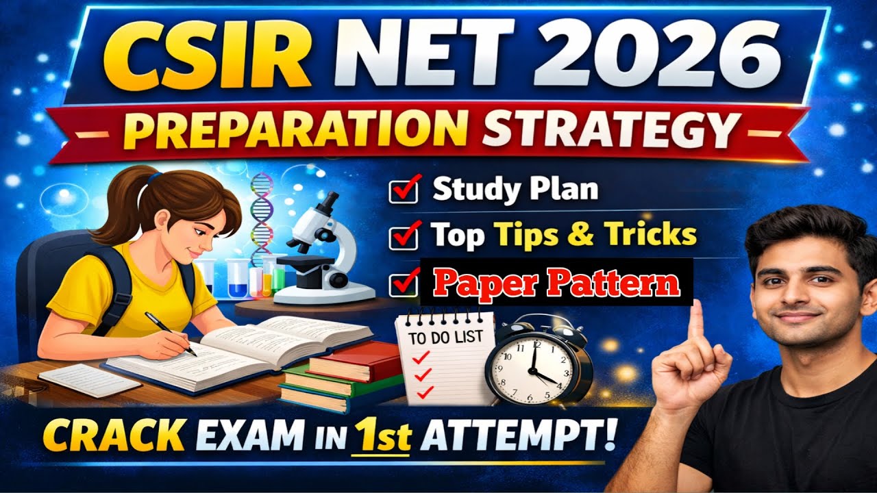 CSIR NET 2026 Preparation Strategy | Paper Pattern | Tips | best ...