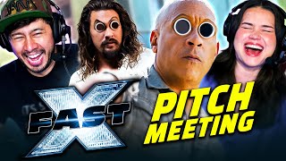 Fast X Pitch Meeting Reaction! | Ryan George | CinePals