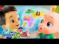 🌎Aventura Pelos 7 Continentes - Canção Educativa para Crianças | LooLoo Kids Português