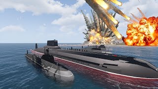Russian Submarine Succeeds in Sinking US Hypersonic Missile - Arma 3 Milsim