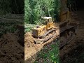 Buldozer tg 140 Probijanje puta u selo Padine