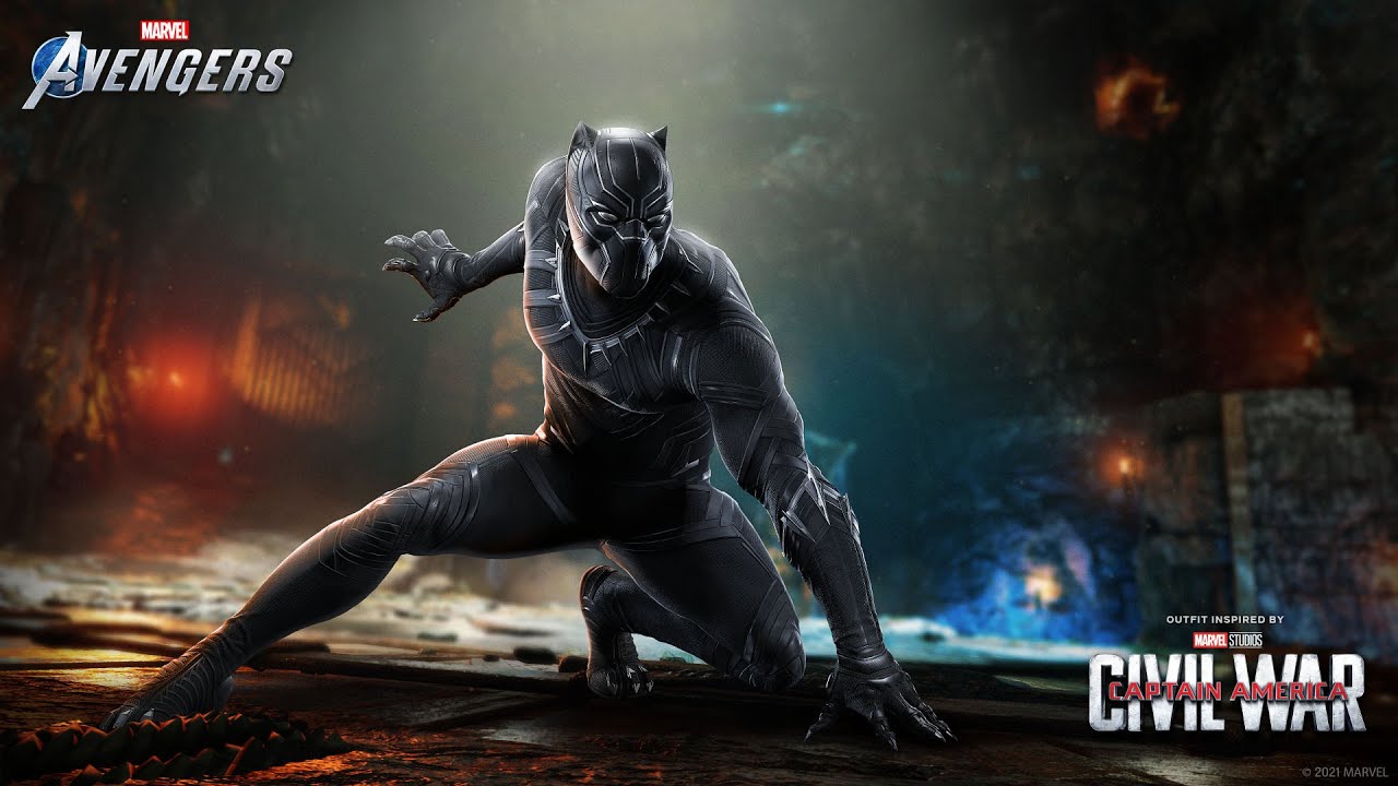 Marvel's Avengers - Black Panther's "Marvel Studios' Captain America ...