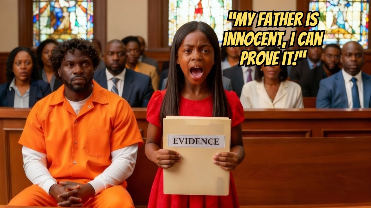 Черная девушка говорит судье: «Мой отец невиновен, и я могу это доказать»