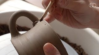 도자기 머그잔 만들기 : How make a ceramic Mug [ONDO STUDIO]