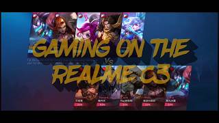 Gaming on the Realme C3 with Helio G70