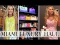 Luxury miami shopping trip  carnivore travel  travel outfits