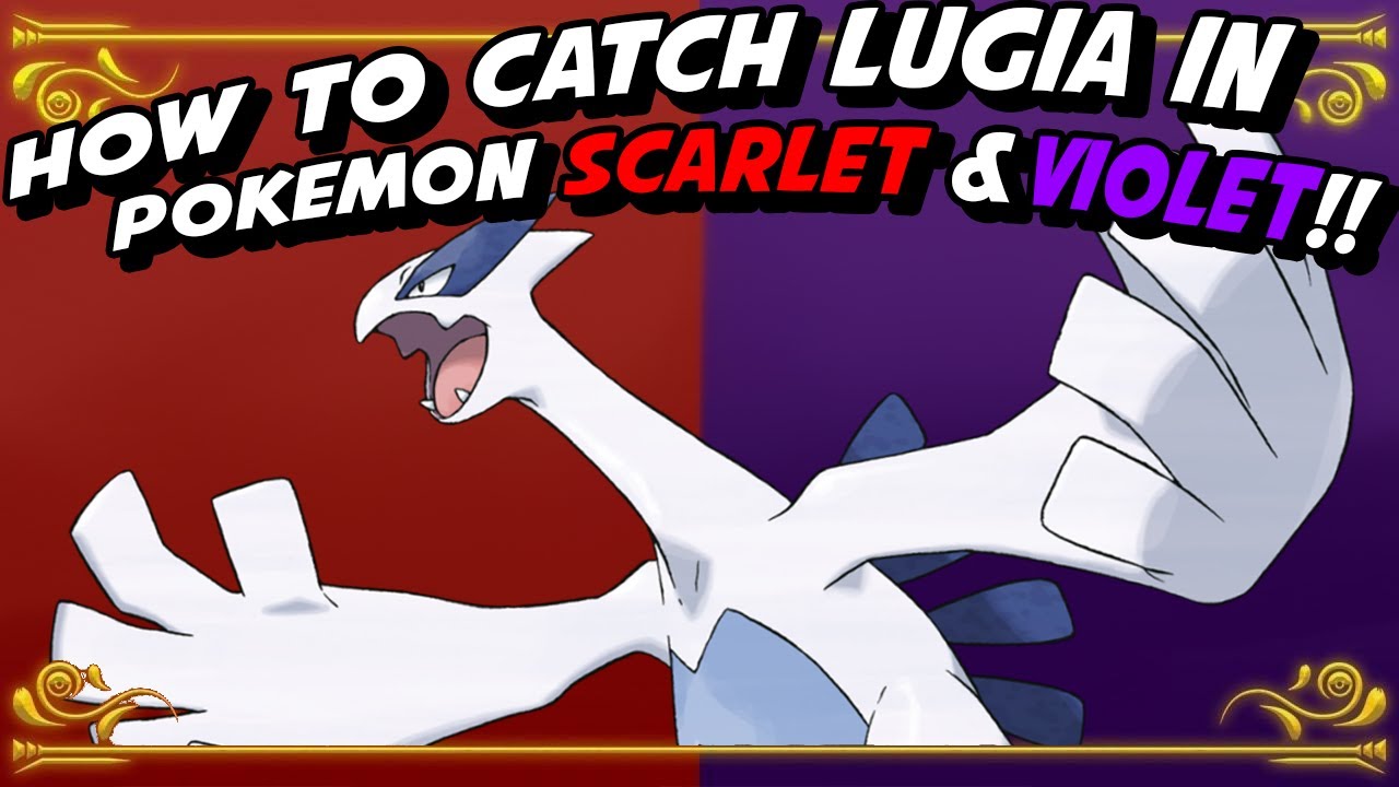 CATCHING LUGIA!! Where to find the Legendries in Pokémon Scarlet & Violet?