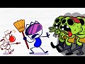 Max's Hopelessly Defeated by Zombies - Pencilanimation Short Animated Film