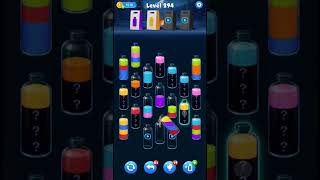 Water Sort game level 291-295