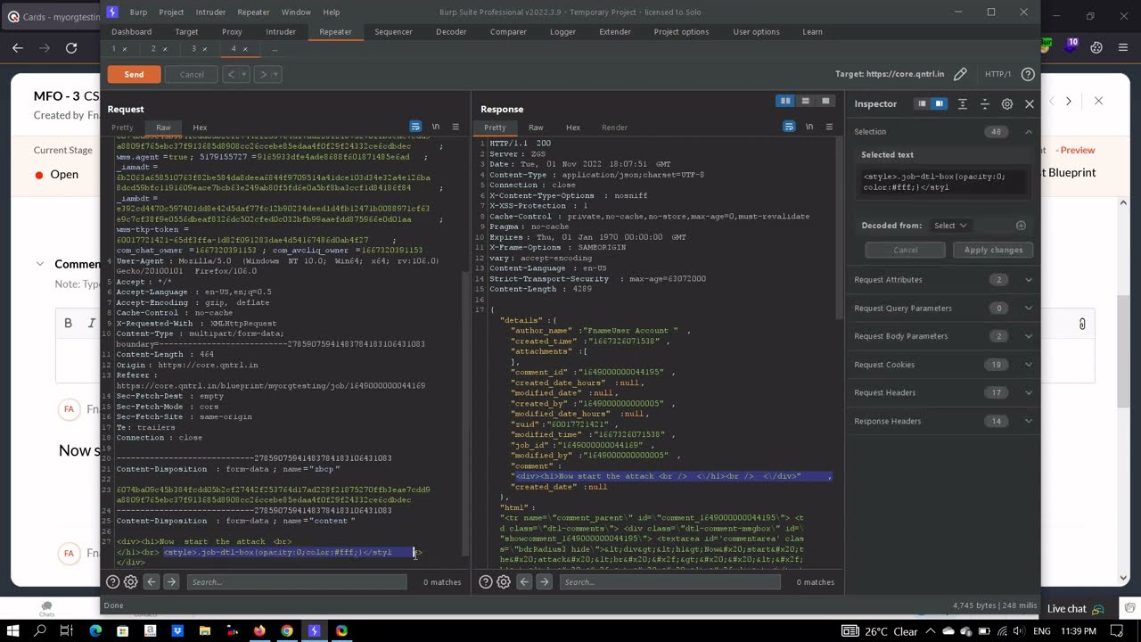 HTML injection POC  | BugBounty | Pentester YouTube Channel | Bug bounty POC |