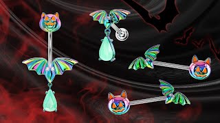 2021 Halloween Piercing Jewelry Introduction 4 --Aurora Borealis Set Oufer