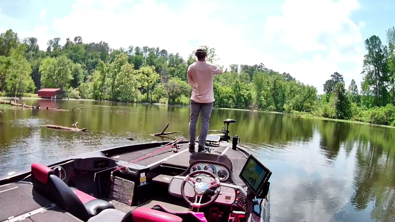 Spring Bass Fishing Warrior River Alabama