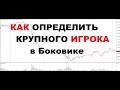 Как Определить Крупного Игрока в Торговом Боковике(обучение трейдингу).