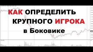 Как Определить Крупного Игрока в Торговом Боковике(обучение трейдингу). Как Определить Крупного Игрока в Торговом Боковике(обучение трейдингу).