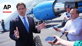 Trump is 'very disappointed at NATO right now,' Marco Rubio says
