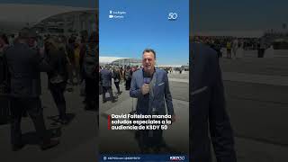 David Faitelson manda saludos especiales a la audiencia de KSDY 50