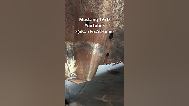 Mustang 1970 restoration #carfixathome #v8mustang #automobile #carrestoration #v8 #rust #restoration