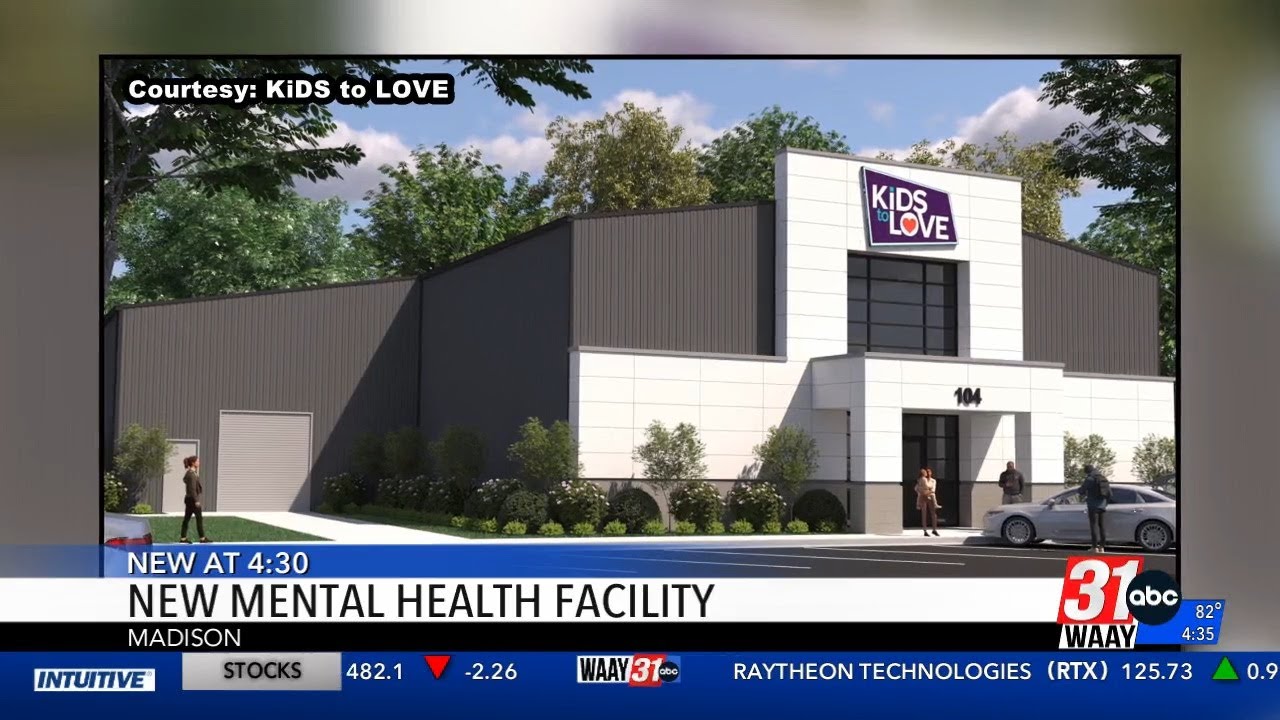 Kids to Love gets new mental health facility - YouTube