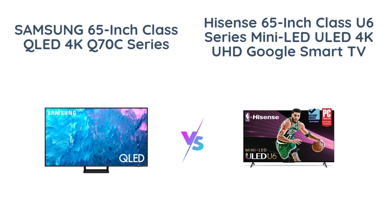 Hisense 65-Inch Class U6 Series Mini-LED ULED 4K UHD Google Smart TV  (65U6K, 2023 Model) - QLED, Full Array Local Dimming, HDR 10+, VRR Game  Mode, 240