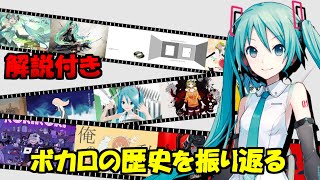 【解説付き】時代を作ったボカロの歴史をボカロメドレーで振り返る 【VOCALOID】