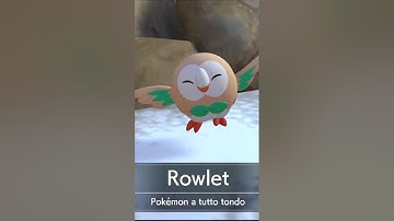 Rowlet from Alola region #detectivepikachu #pokemonshorts #youtubeshorts #shorts #rowlet