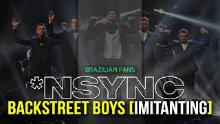 BACKSTREET BOYS IMITANTING *NSYNC