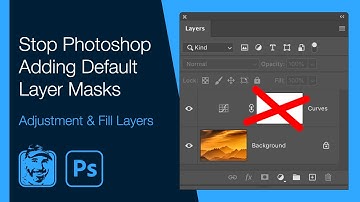 Stop Photoshop Adding Layer Masks by Default (Adjustment and Fill Layers)