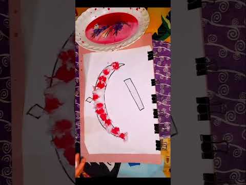 3 Kids Arabic Letter Activity Art Trending Painting Trendingshorts 
