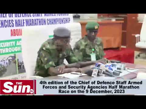 4th edition of the Chief of Defence Staff Armed Forces and Security Agencies Half Marathon Race...