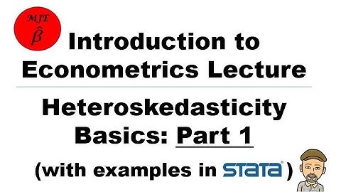 Heteroskedasticity Part 1 - Introduction to Econometrics Lecture