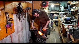 Forging A Damascus Chef's Knife: Part 2