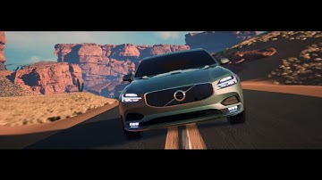 Volvo Car Animation | Unreal Engine 5 | Blender