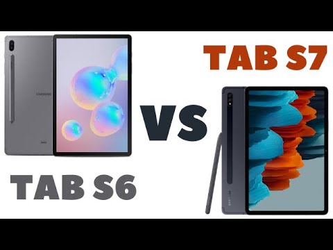 Сравнение Samsung Galaxy Tab S6 VS Samsung Galaxy Tab S7