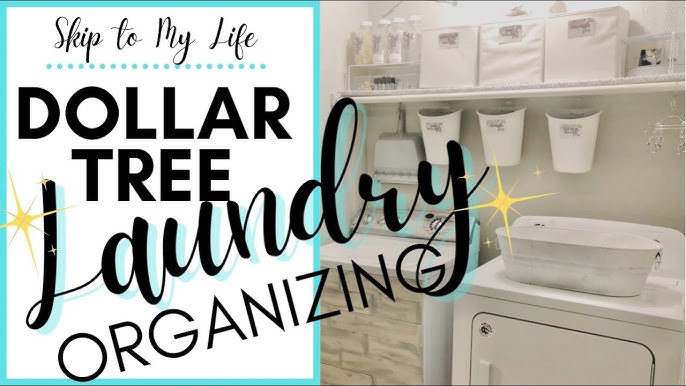 Laundry Room Organization - See How I Store Everything!