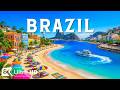 Brazil 8K Aerial Views | Explore the Majestic Coastlines of a Tropical Giant