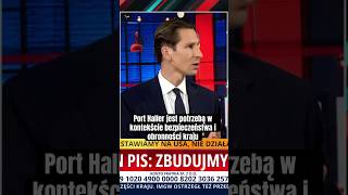 🚢Koncepcja budowy Portu Haller jest dziś potrzebą w kontekście bezpieczeństwa i obronności kraju