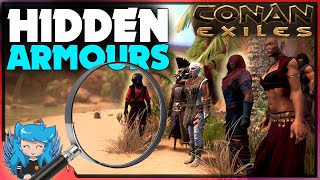 HIDDEN ARMOURS, UPDATED GUIDE - MEGA EDITION  | Conan Exiles |