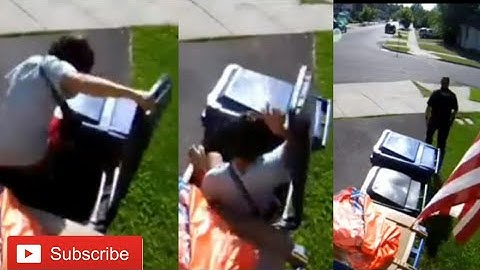 A kid Hide from cop for 30 minutes in dustbin and it was full of diapers.#Funny