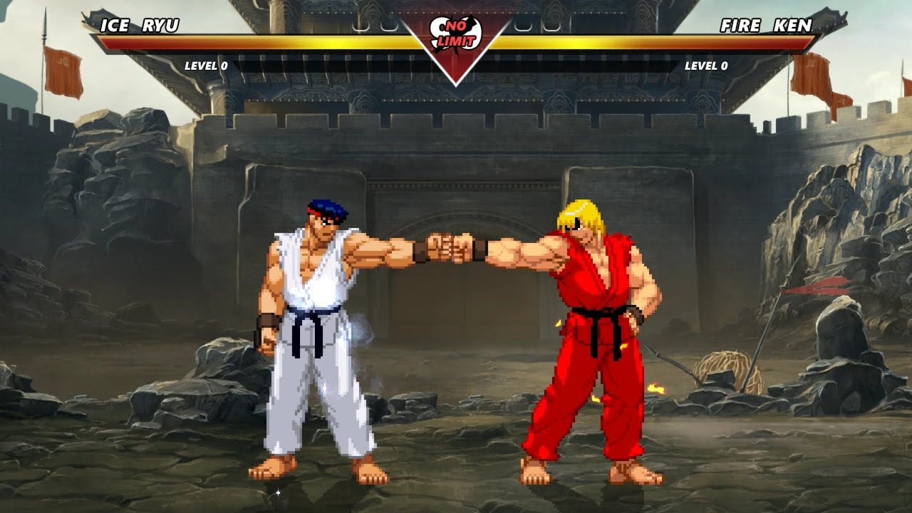 ICE RYU vs FIRE KEN - Highest Level Insane Fight‼️ - YouTube
