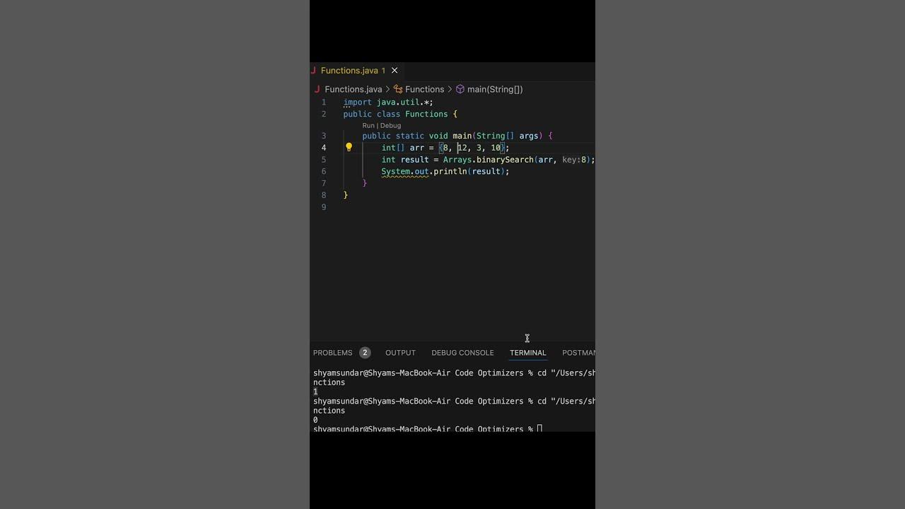 Java Tricky Questions | Binary Search | Java+DSA - YouTube