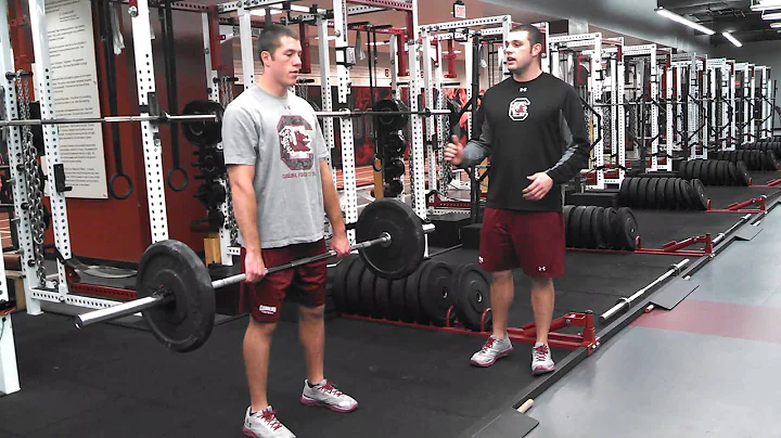 Alex Zadrima: Northwestern Hang Clean Technique Vi...