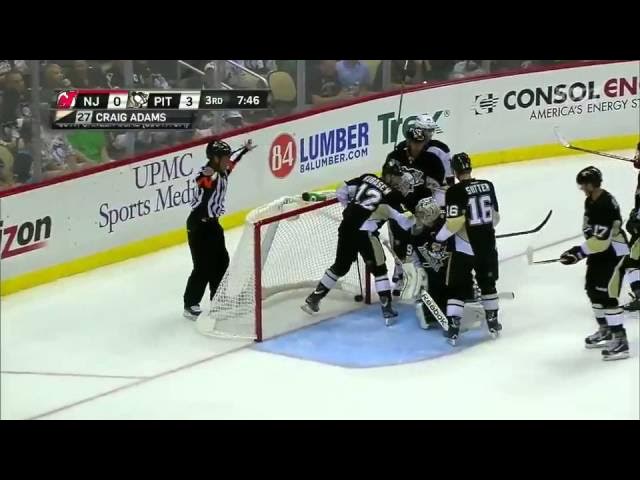 Marc-Andre Fleury Saves The Day With One Of The Best Saves Of His  Illustrious Career 