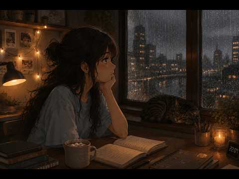 ☔ Rainy Day Piano Café – Lofi Jazz for Calm & Focus  3Hour｜雨の日のピアノカフェ 集中とリラックスのためのローファイジャズ