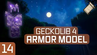 Minecraft 1.19.4 - Fabric Modding Tutorial: Geckolib 4 - Custom Armor Model | #14