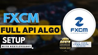 FXCM Full API Setup And Algo Trading With Trading View