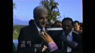 Президент Звиад Гамсахурдия Республики Грузия В Цаленджихе 25.09.1993 Год