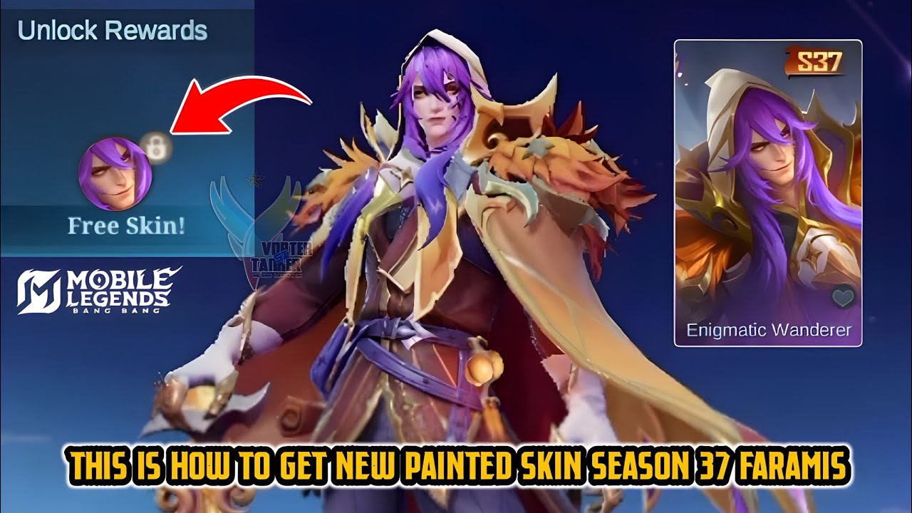 How To Get New Painted Skins Season 37 Faramis For Free | Mobile Legends