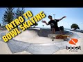 Intro to bowl skating  how to carve with speed