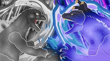 Heisei Godzilla Vs Showa Godzilla | Sticknodes Animation |